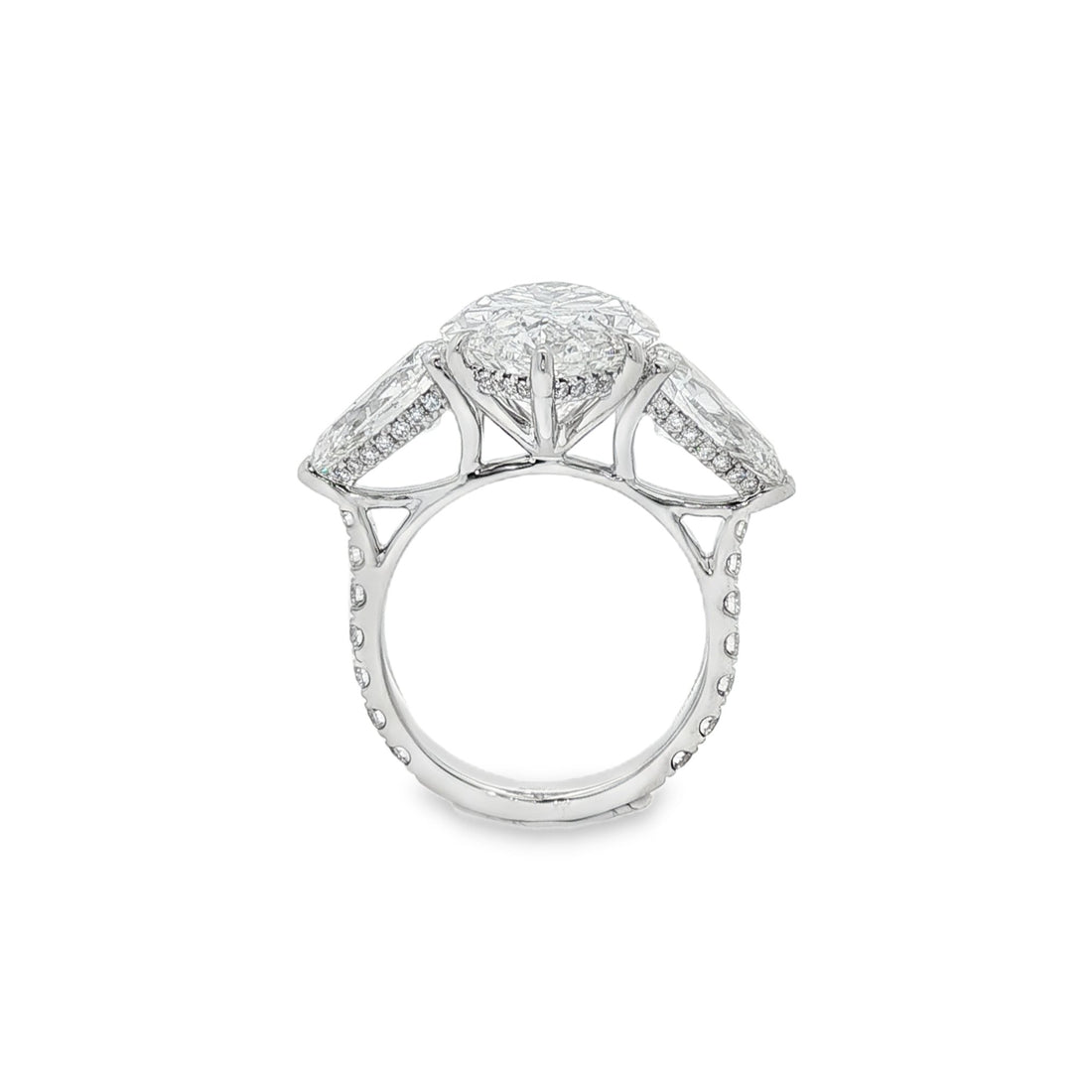 14kt White Gold Lab Diamond Ring