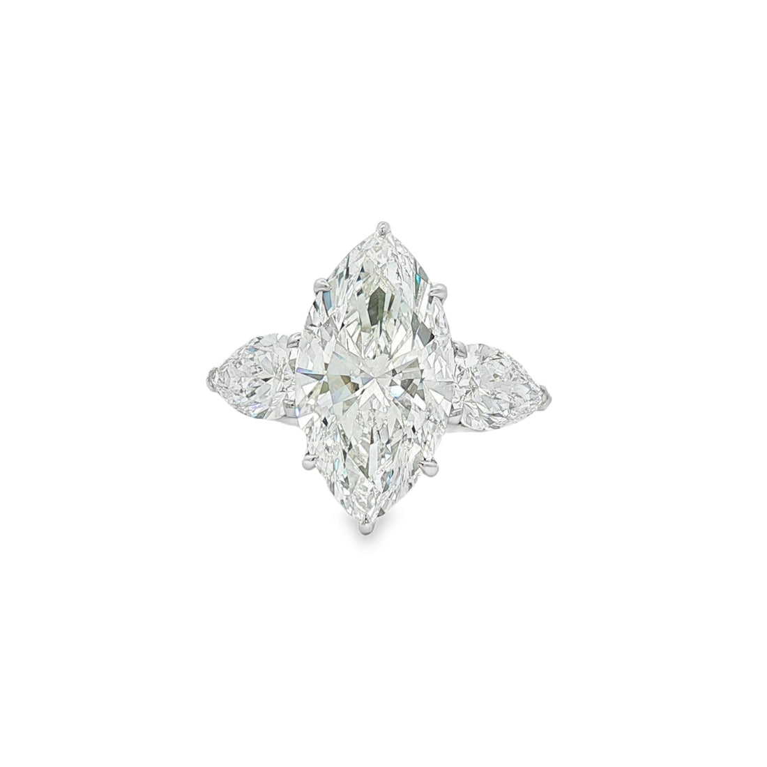 14kt White Gold Lab Diamond Ring