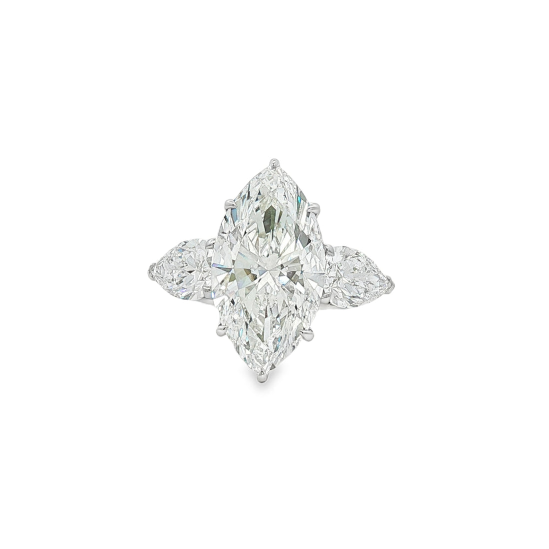 14kt White Gold Lab Diamond Ring