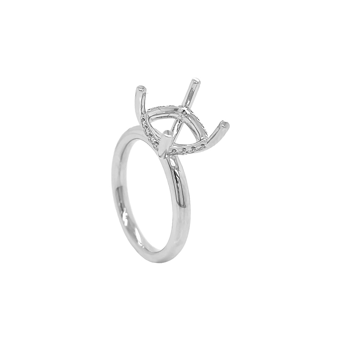 Platinum Daimond Semi-mount