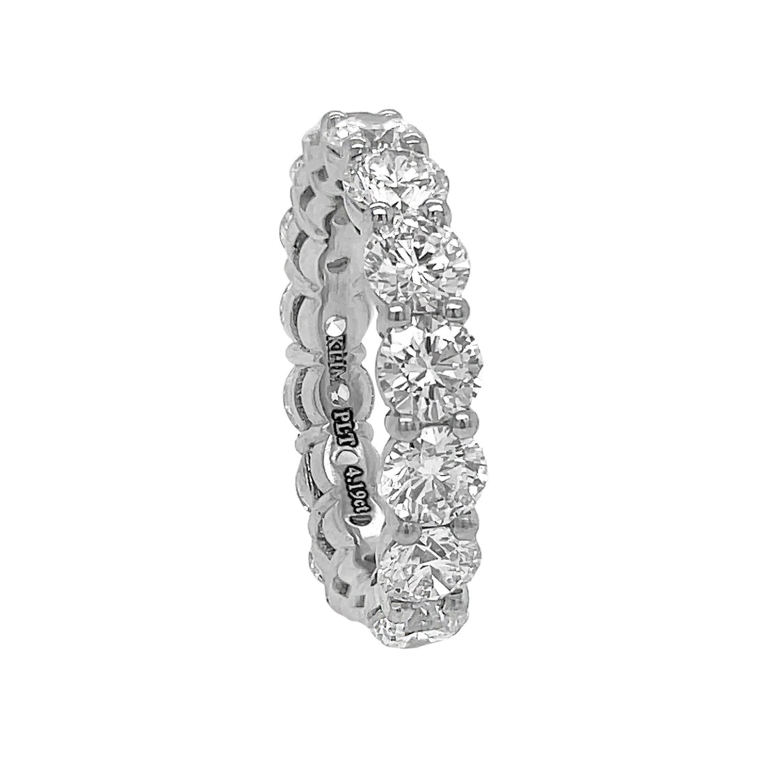 Platinum Diamond Eternity Band