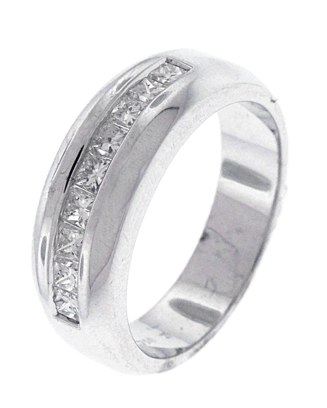 18kt White Gold Diamond Band