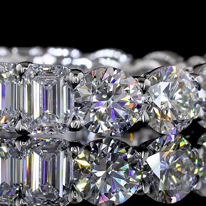 14kt White Gold Lab Diamond Eternity Band