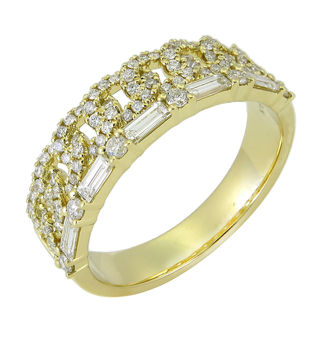 18kt Yellow Gold Diamond Ring