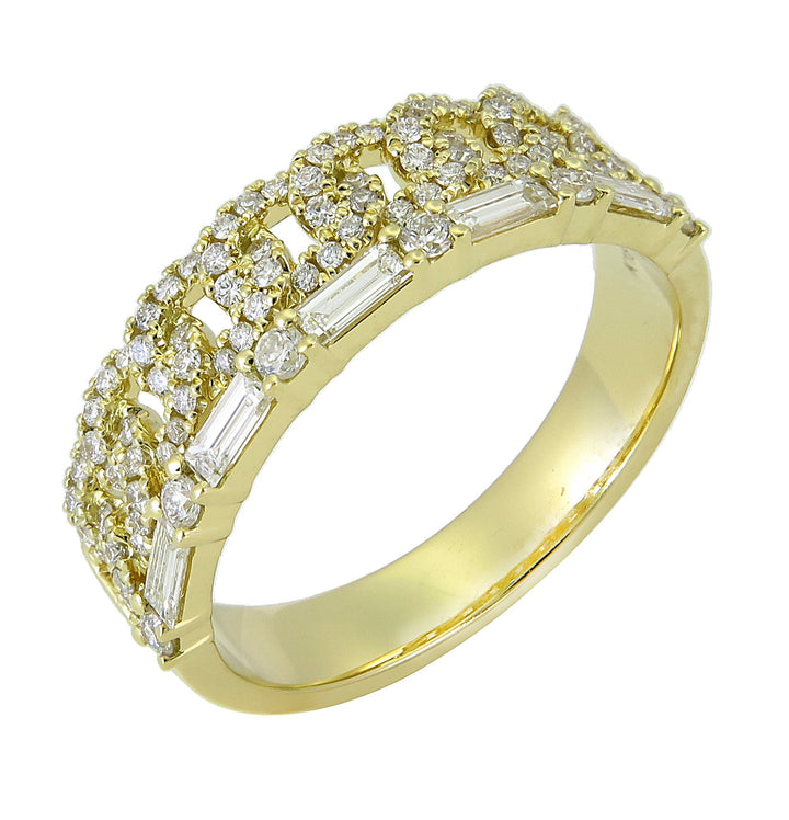 18kt Yellow Gold Diamond Ring