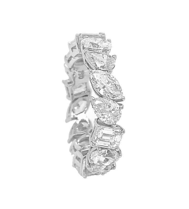 18kt White Gold Diamond Eternity Band