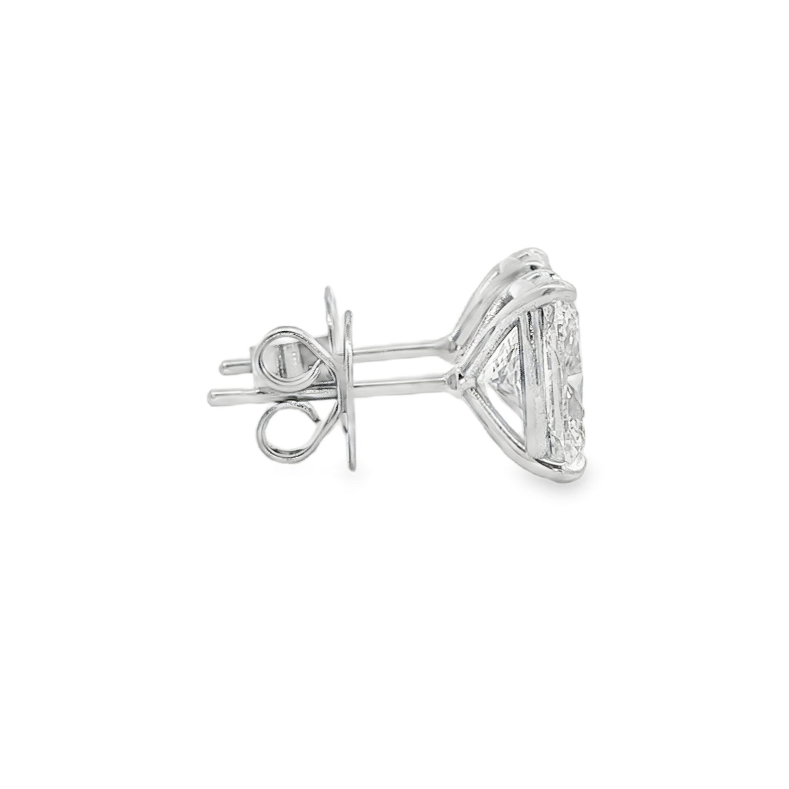 14kt White Gold Lab Diamond Studs