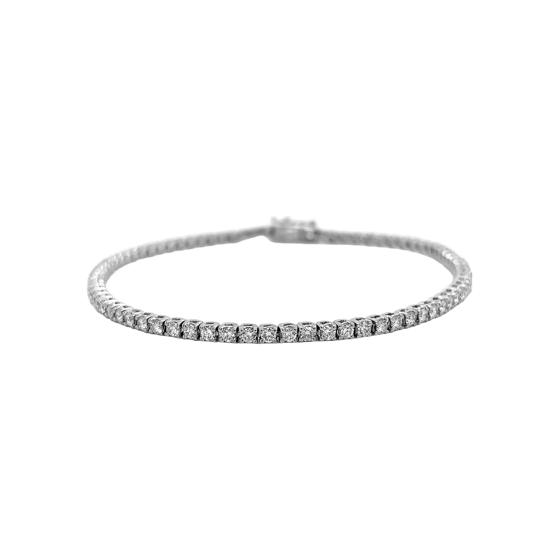 18kt White Gold Diamond Tennis Bracelet