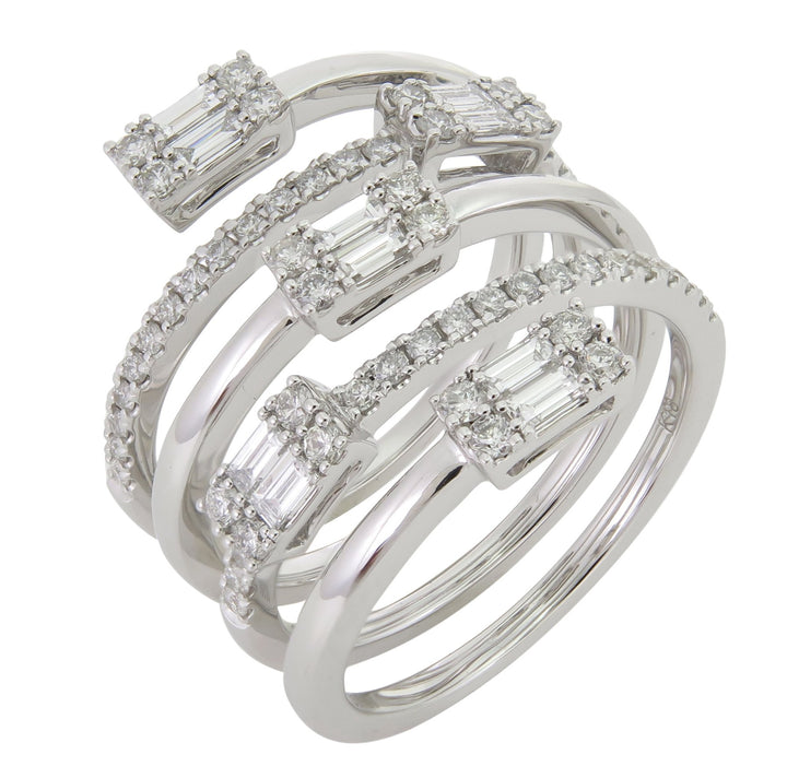 18kt White Gold Diamond Ring