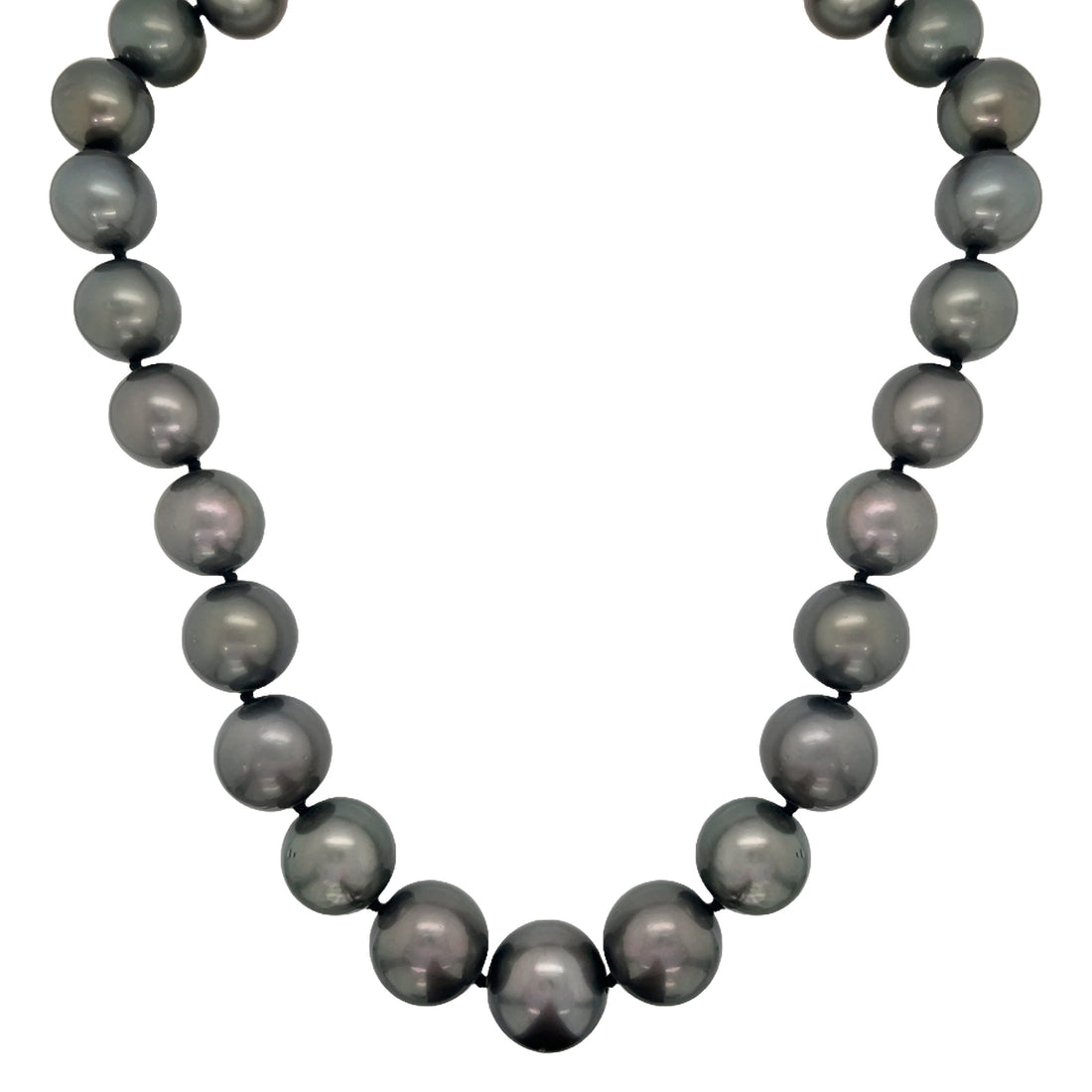 18kt White Gold Diamond and Pearl Necklace