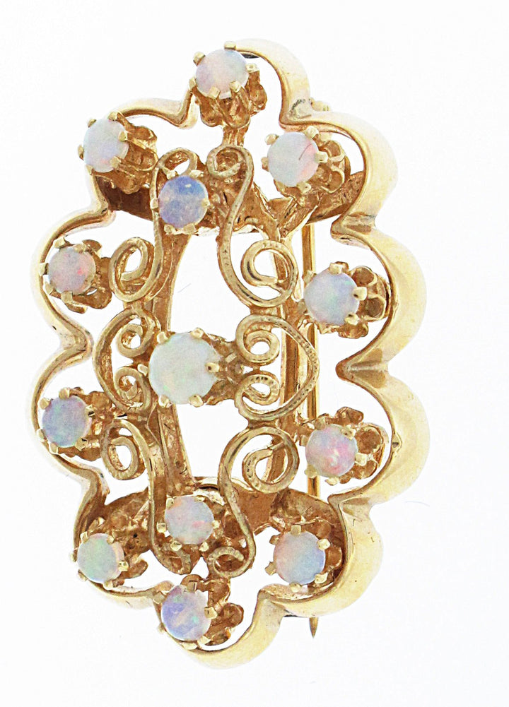 14kt Yellow Gold Opal Pin/Pendant