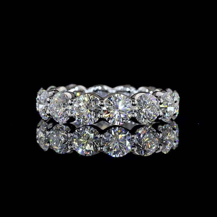 14kt White Gold Lab Diamond Eternity Band