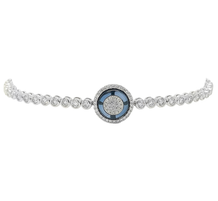18kt White Gold Diamond Bracelet
