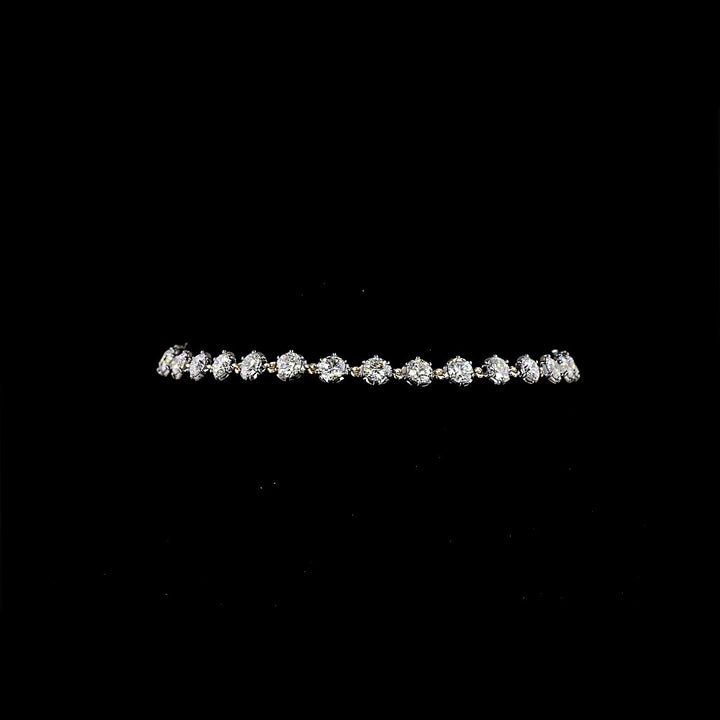 14kt Yellow Gold Lab Diamond Bracelet