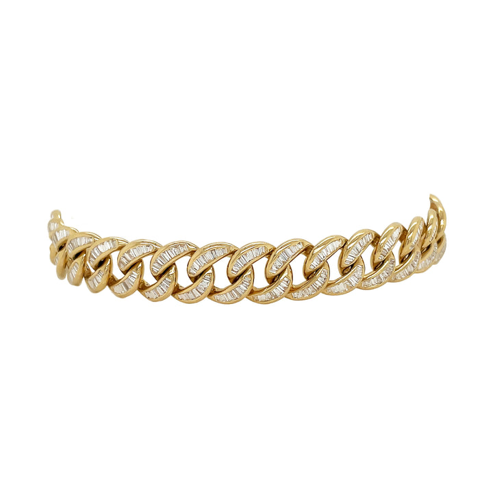 18kt Yellow Gold Diamond Bracelet