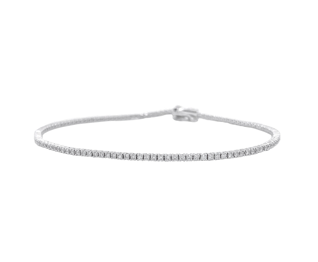18kt White Gold Diamond Bracelet