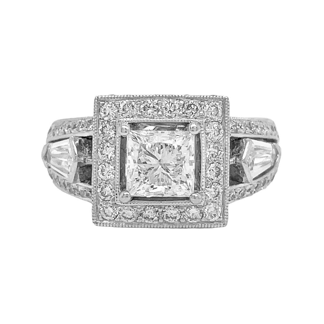 18kt White Gold Diamond Ring