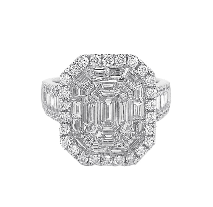 18kt White Gold Diamond Ring