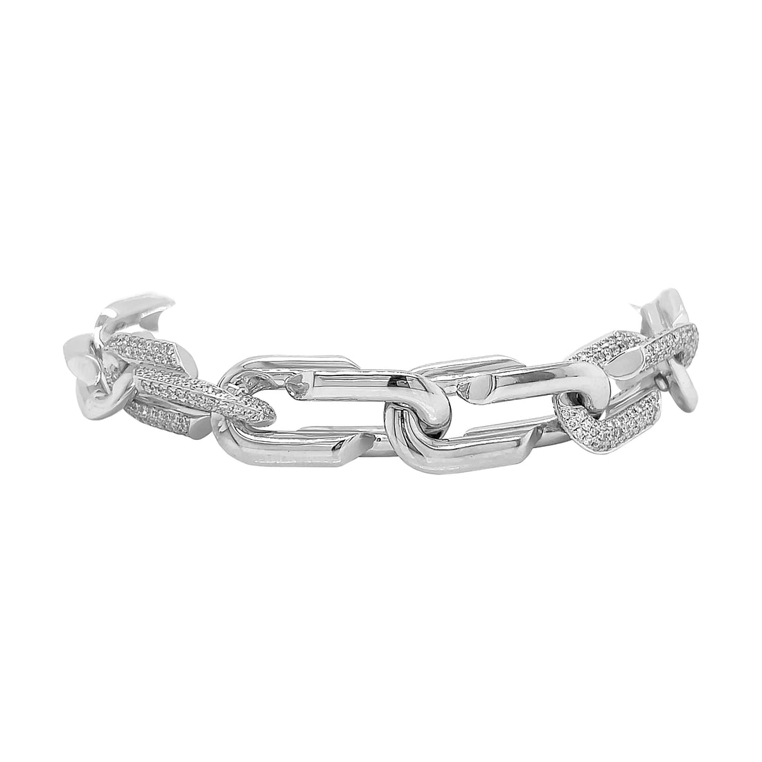 18kt White Gold Diamond Bracelet
