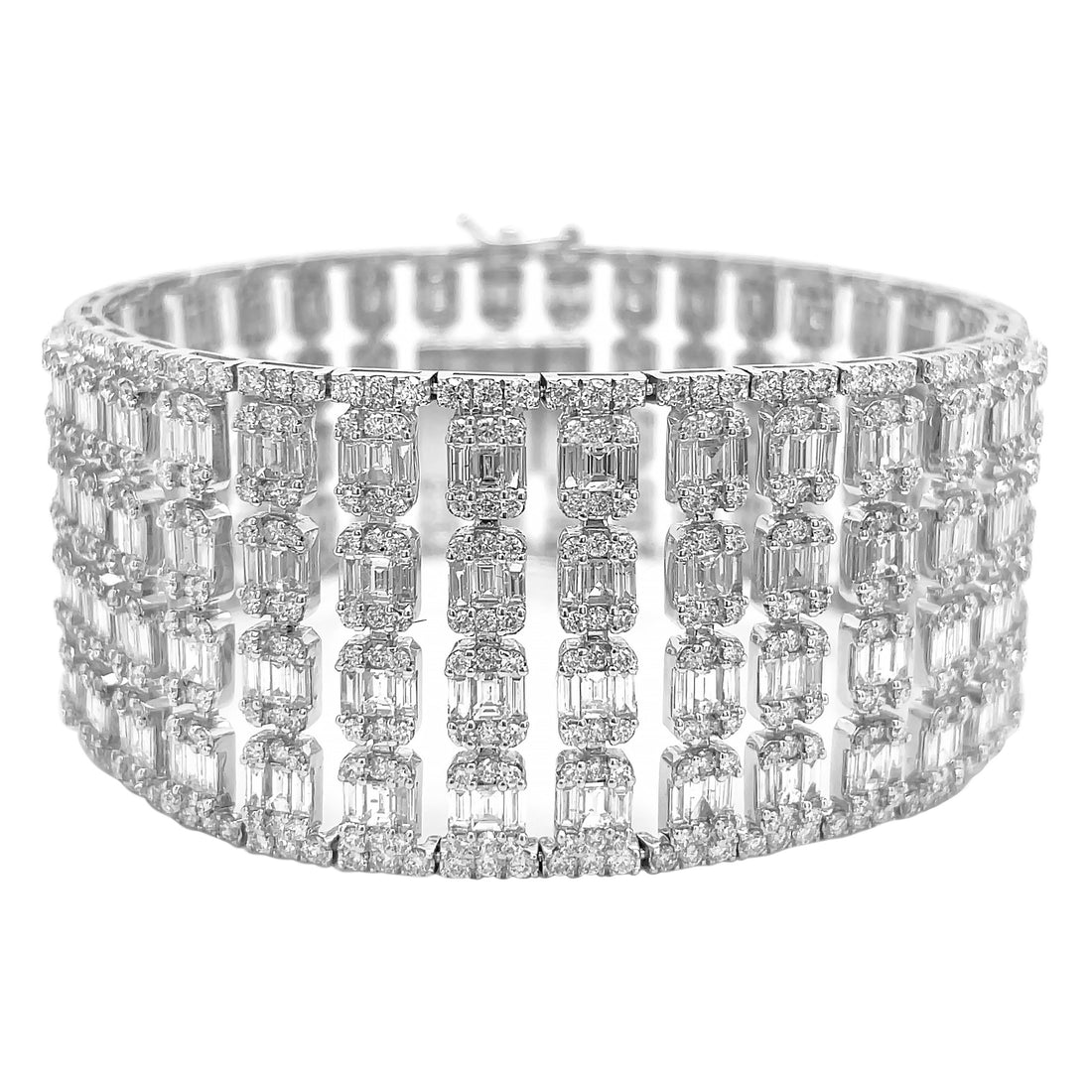 18kt White Gold Diamond Tennis Bracelet