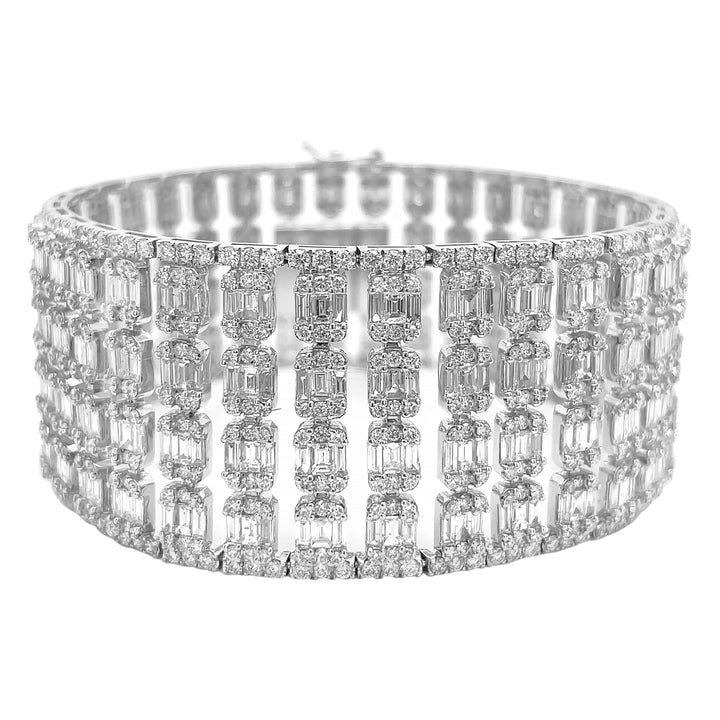 18kt White Gold Diamond Tennis Bracelet