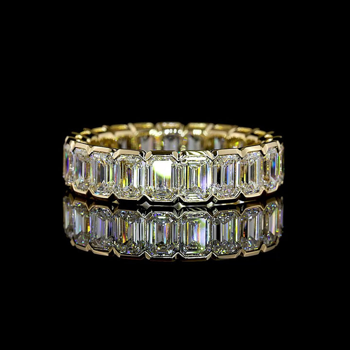 14kt Yellow Gold Lab Diamond Tennis Bracelet
