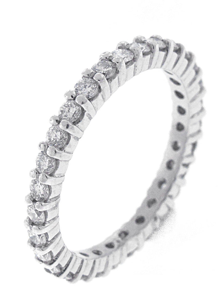 Platinum Diamond Eternity Band