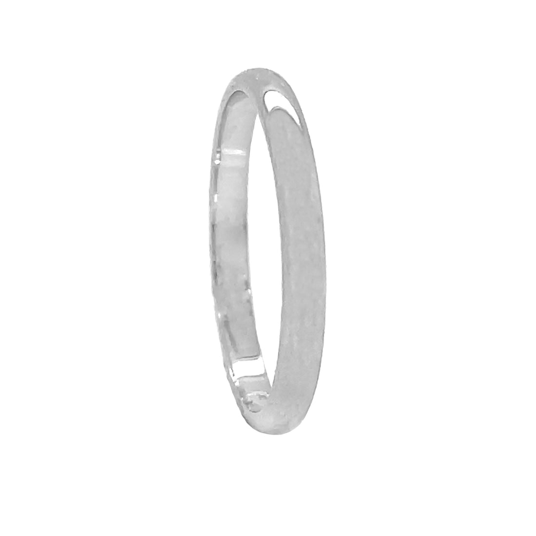 14kt White Gold Wedding Band