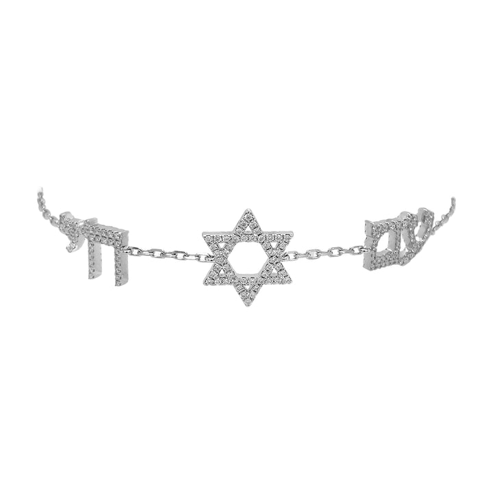18kt White Gold Diamond Pendant