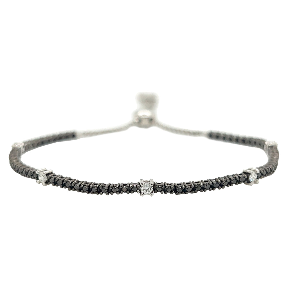 18kt Black Gold And Black Diamond Bracelet