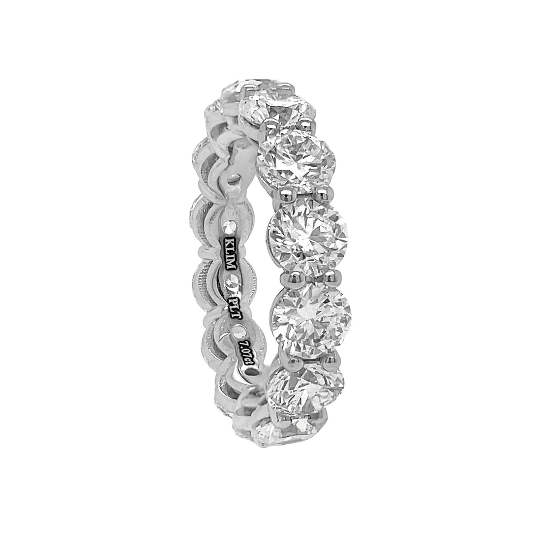 Platinum Diamond Eternity Band
