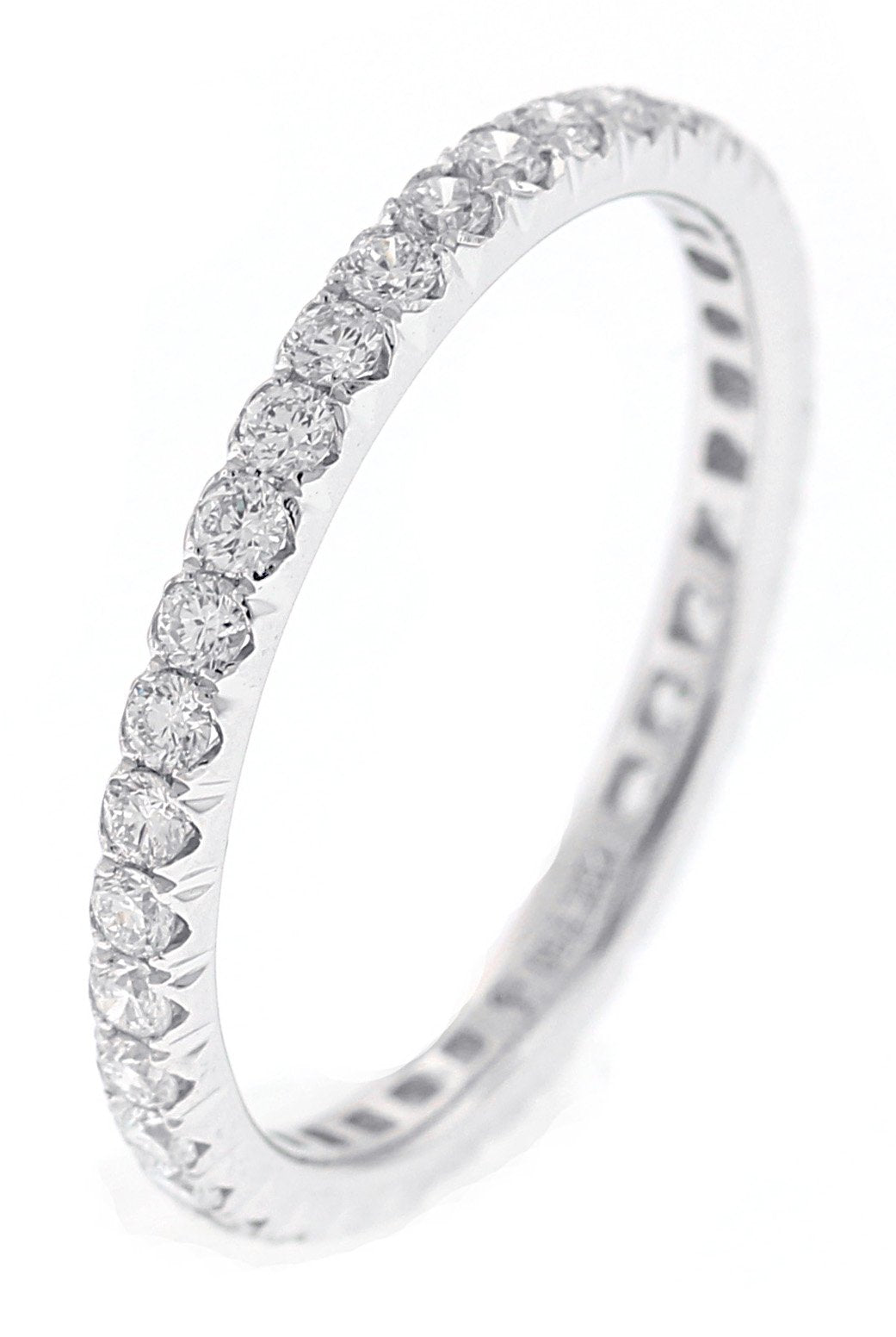 18kt White Gold Diamond Eternity Band