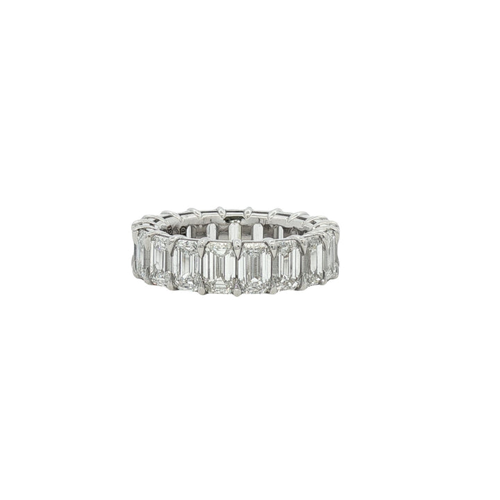 Platinum Lab Diamond Eternity Band