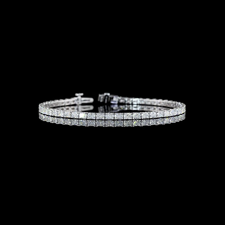 14kt White Gold Lab Diamond Tennis Bracelet