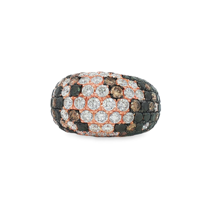 18kt Rose Gold Diamond Ring