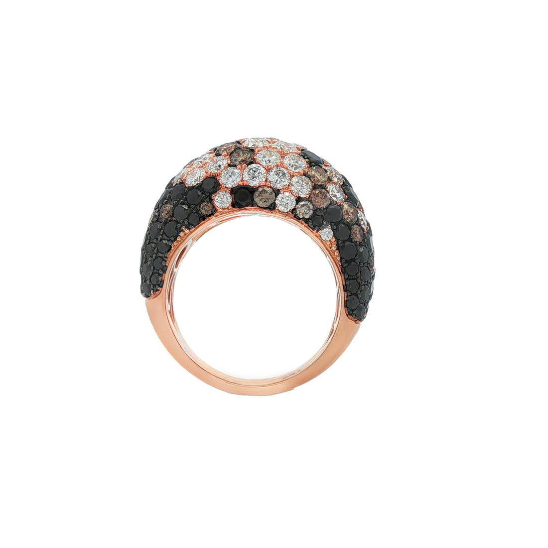 18kt Rose Gold Diamond Ring