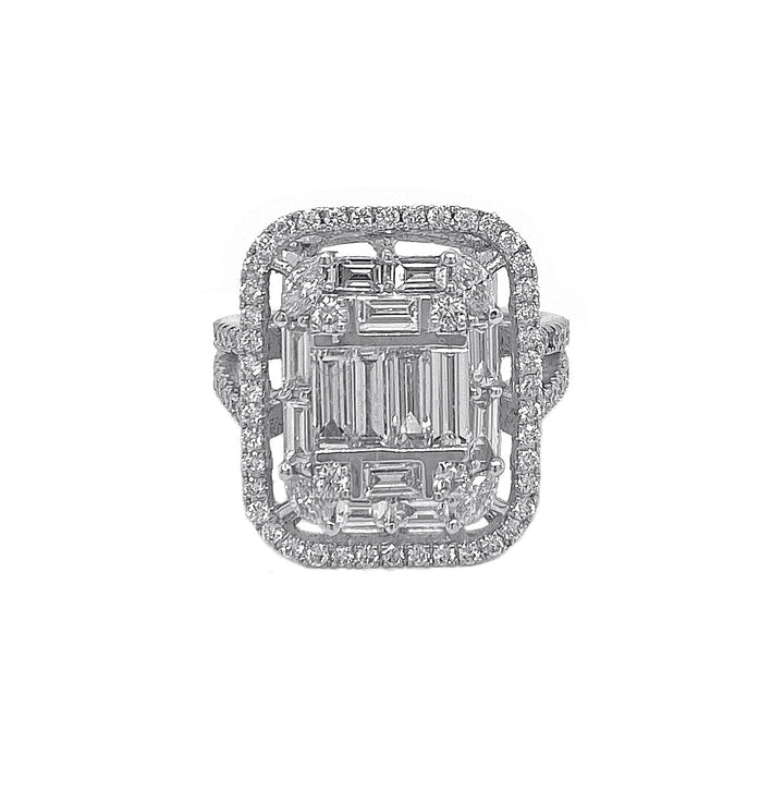 18kt White Gold Diamond Ring