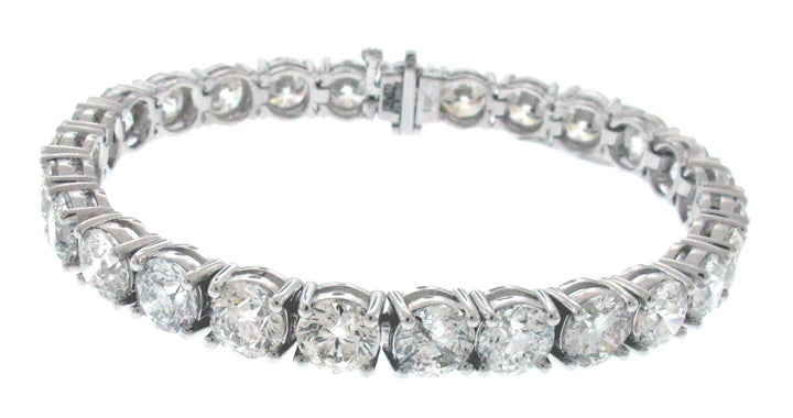 18kt White Gold Diamond Tennis Bracelet