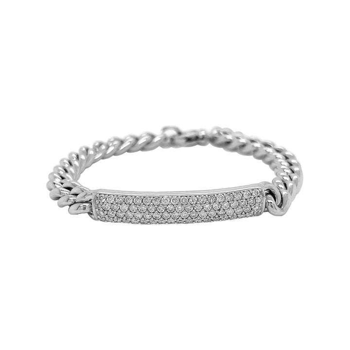 18kt White Gold Diamond Bracelet