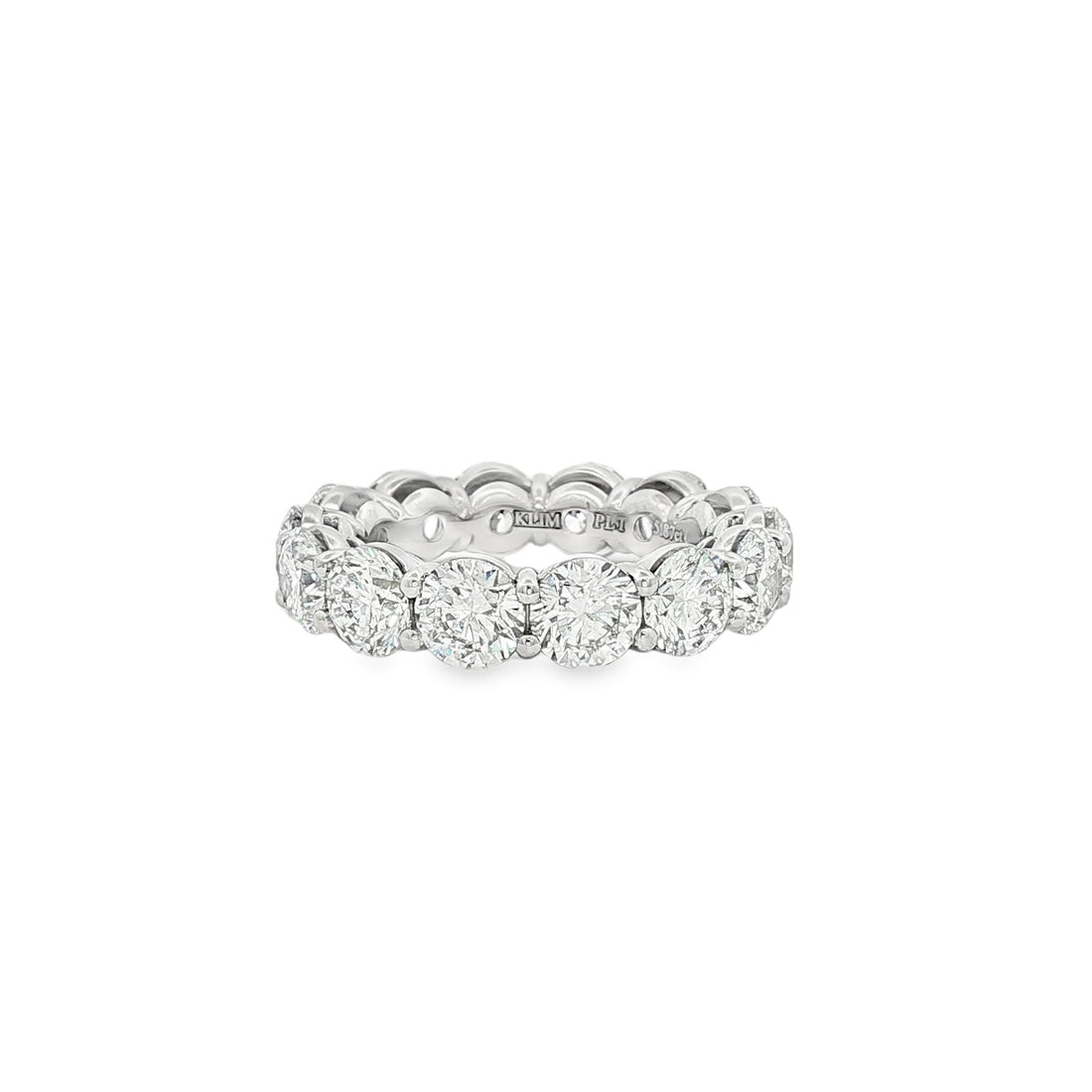 Platinum Lab Diamond Eternity Band