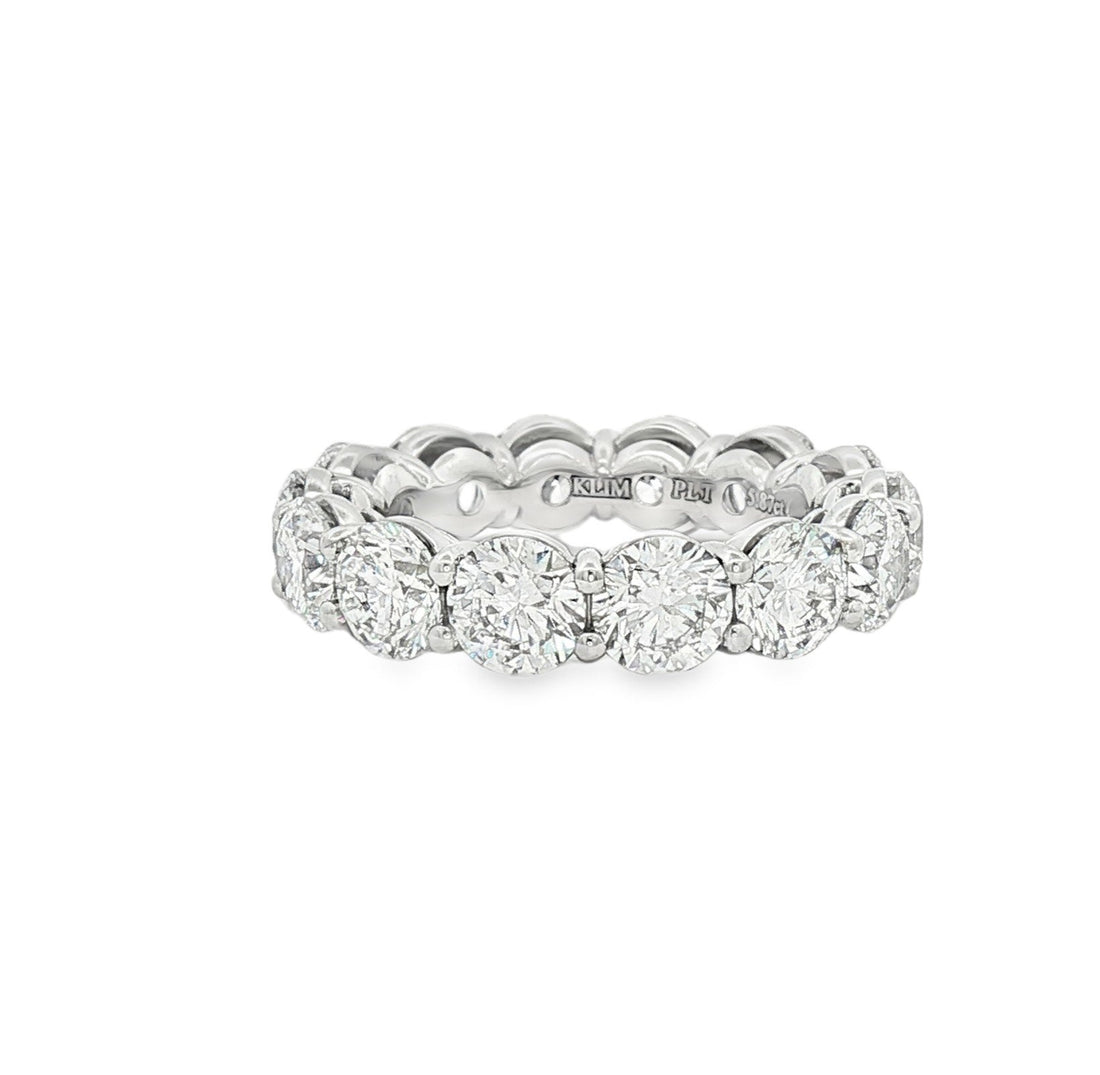 Platinum Lab Diamond Eternity Band