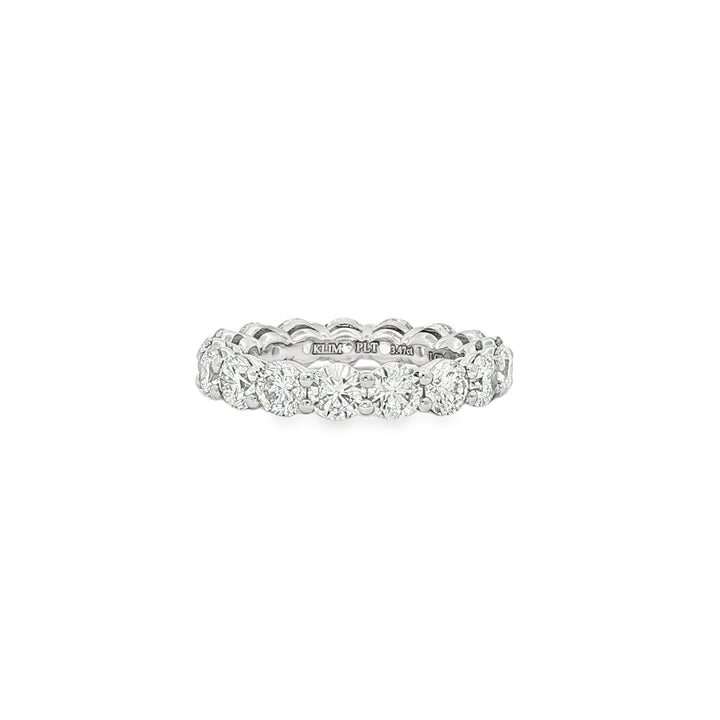 Platinum Lab Diamond Eternity Band
