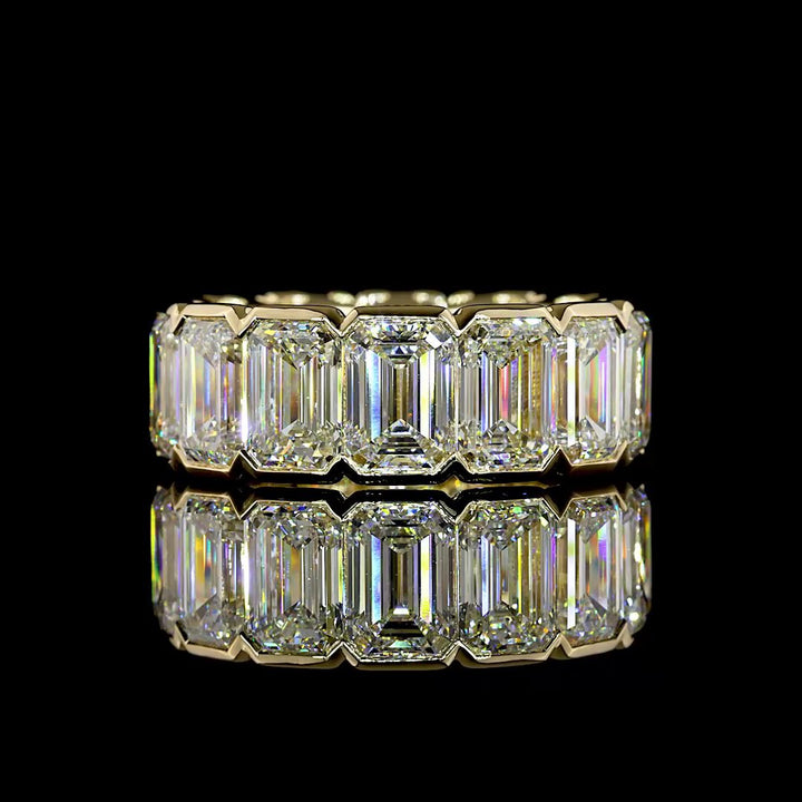 14kt Yellow Gold Lab Diamond Eternity Band