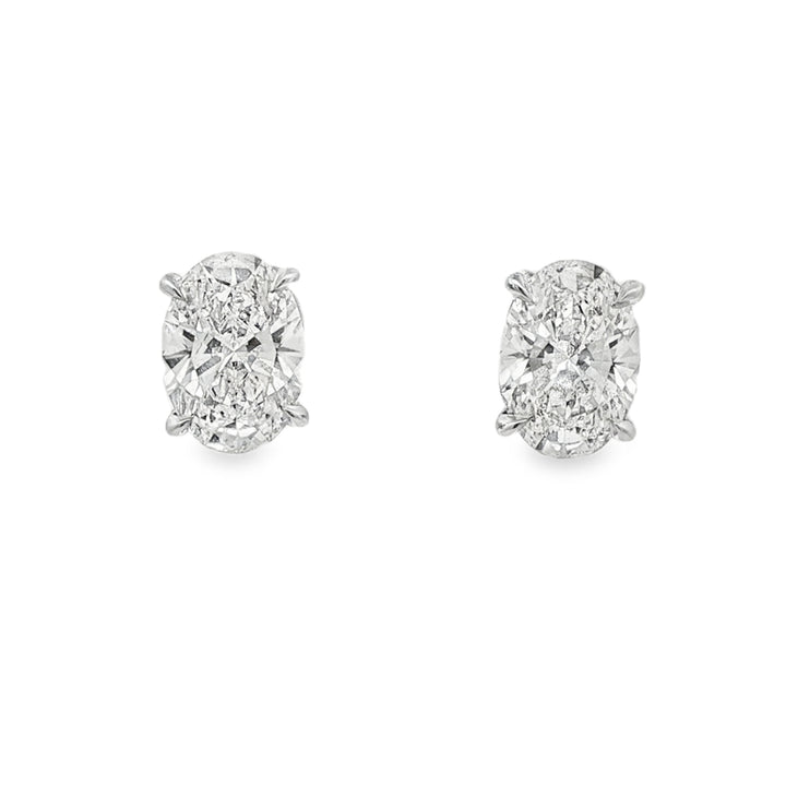 14kt White Gold Lab Diamond Studs