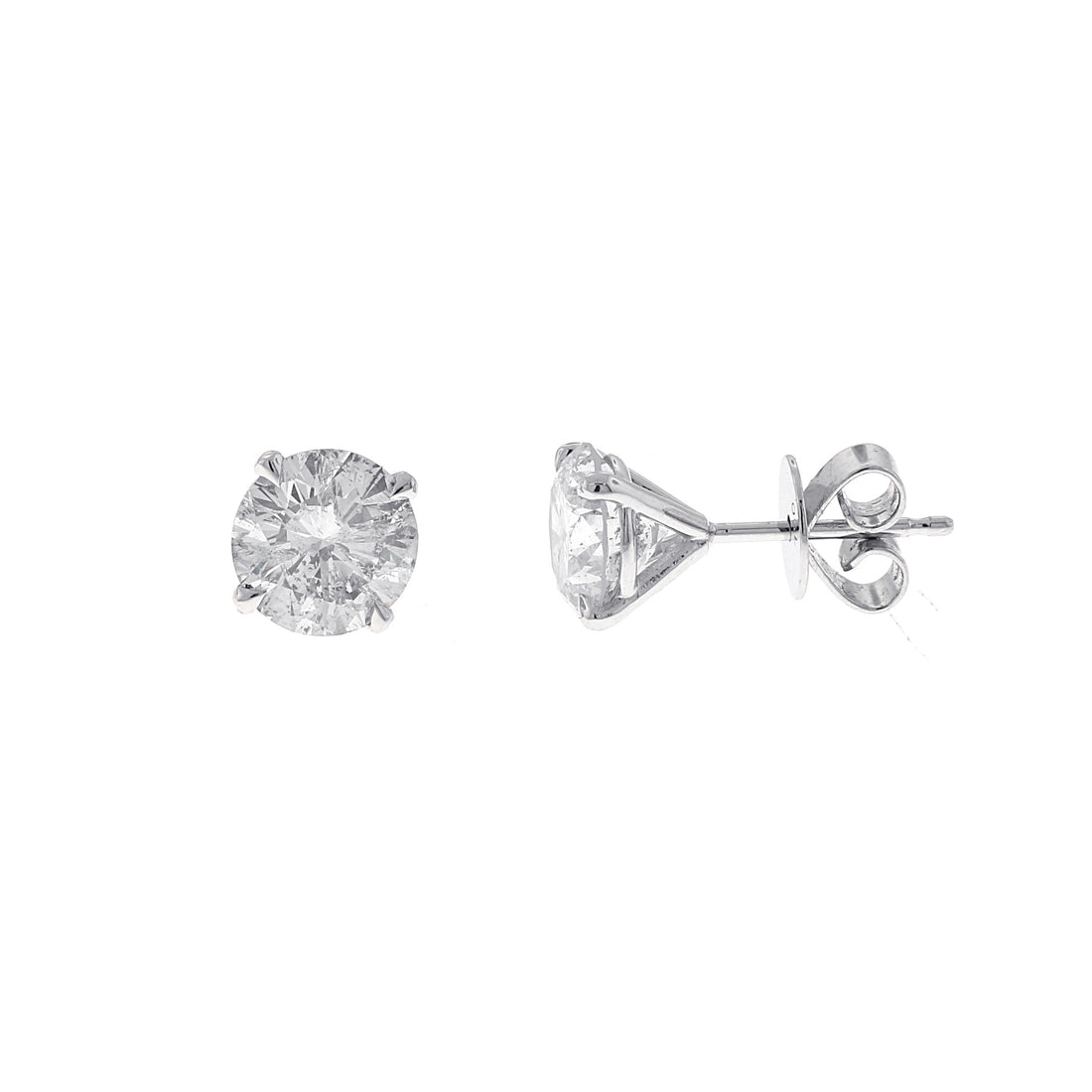 14kt White Gold Lab Diamond Studs