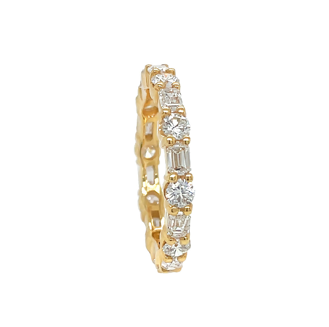 18kt Yellow Gold Diamond Eternity Band