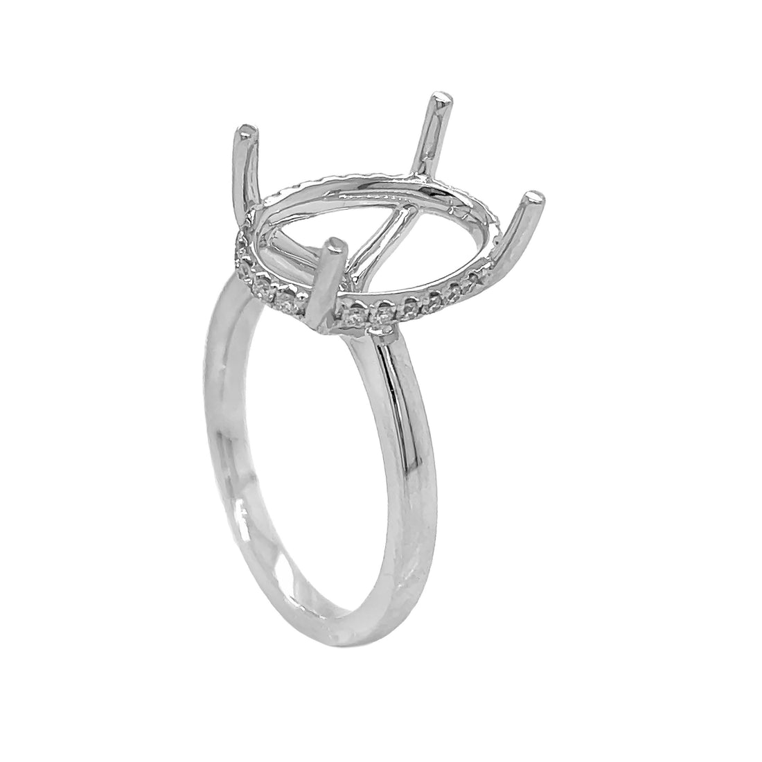 Platinum Diamond Semi-mount