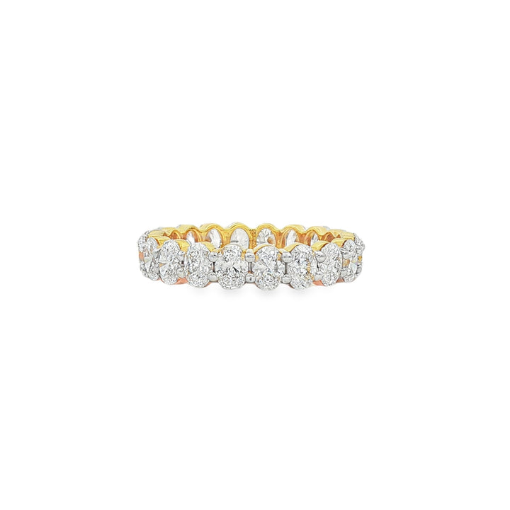 14kt Yellow Gold Lab Diamond Eternity Band