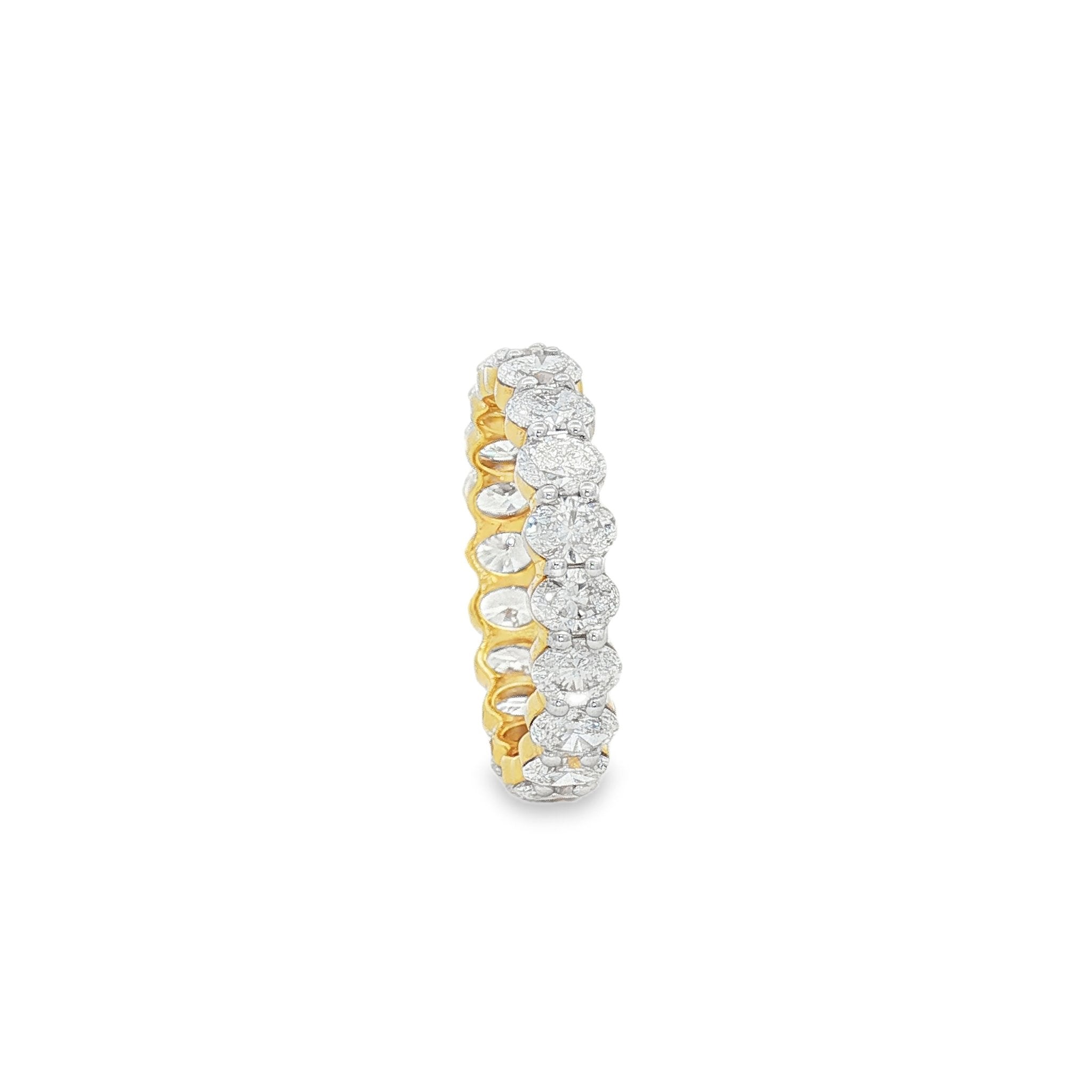 14kt Yellow Gold Lab Diamond Eternity Band