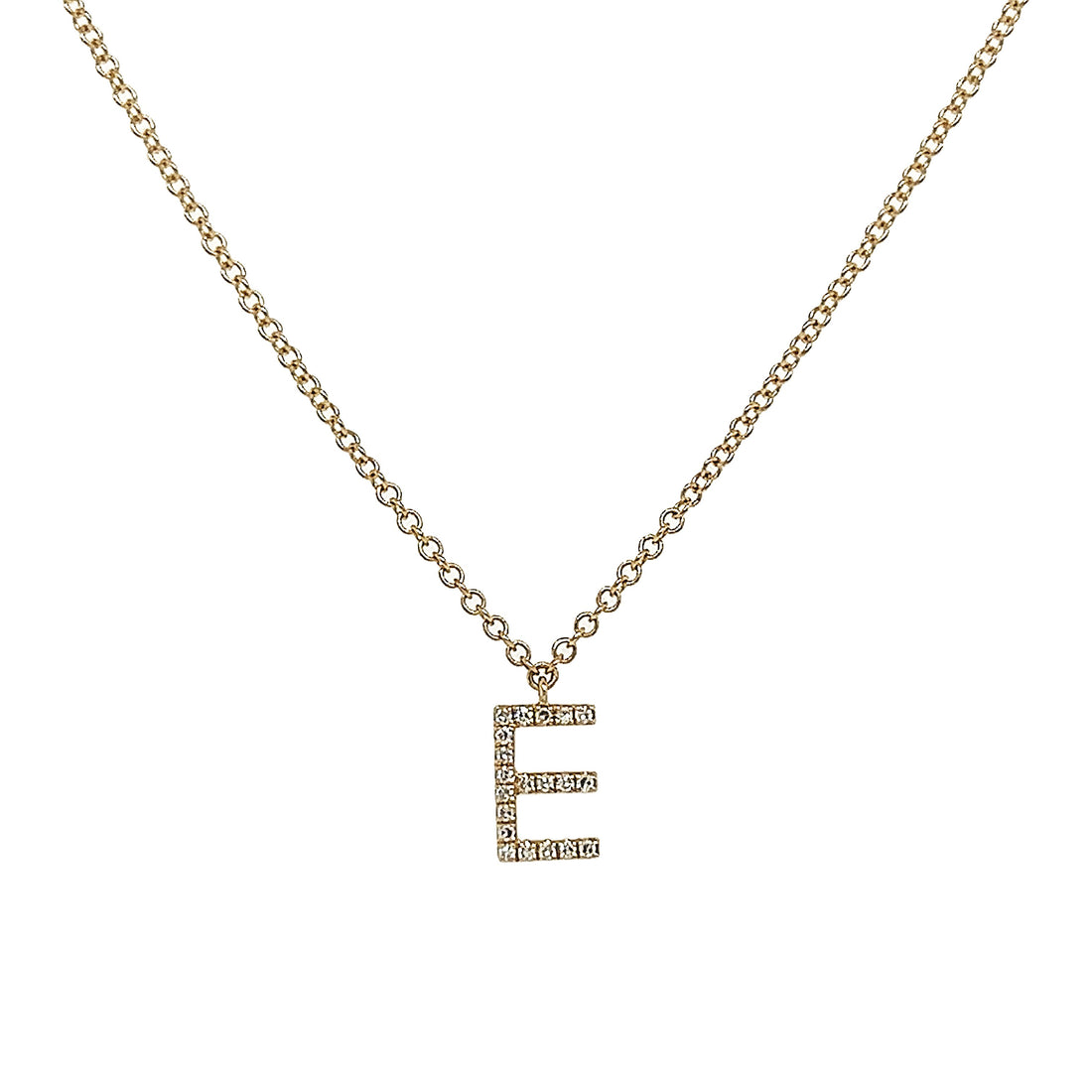 14kt Yellow Gold Diamond Pendant